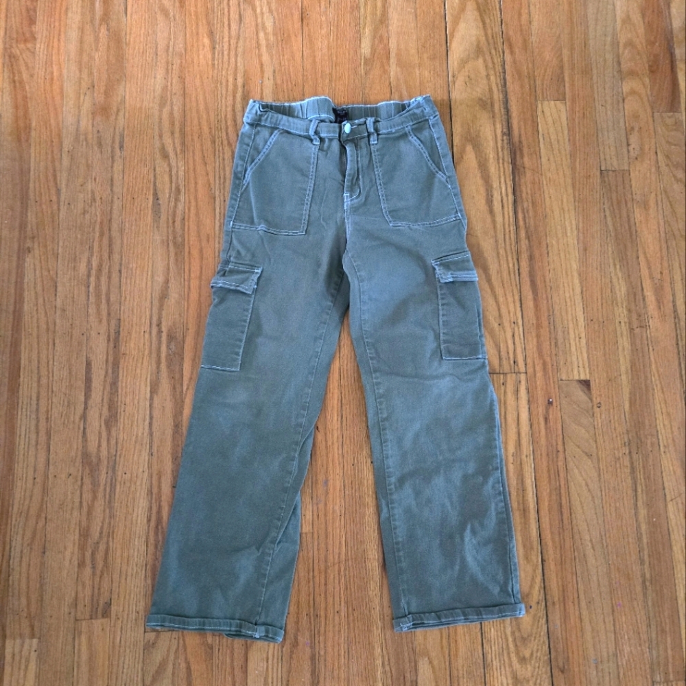 Forever 21 kid's green cargo pants